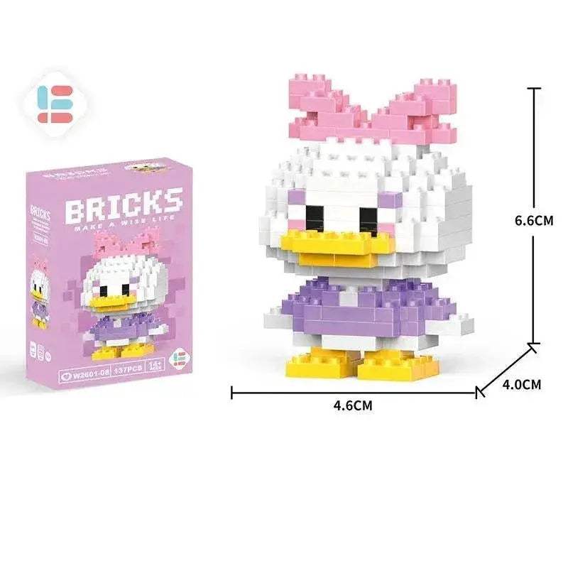 LiLo Stitch Toys Building Blocks Pikachu Anime Cartoon Character Model Puzzles - Image 25