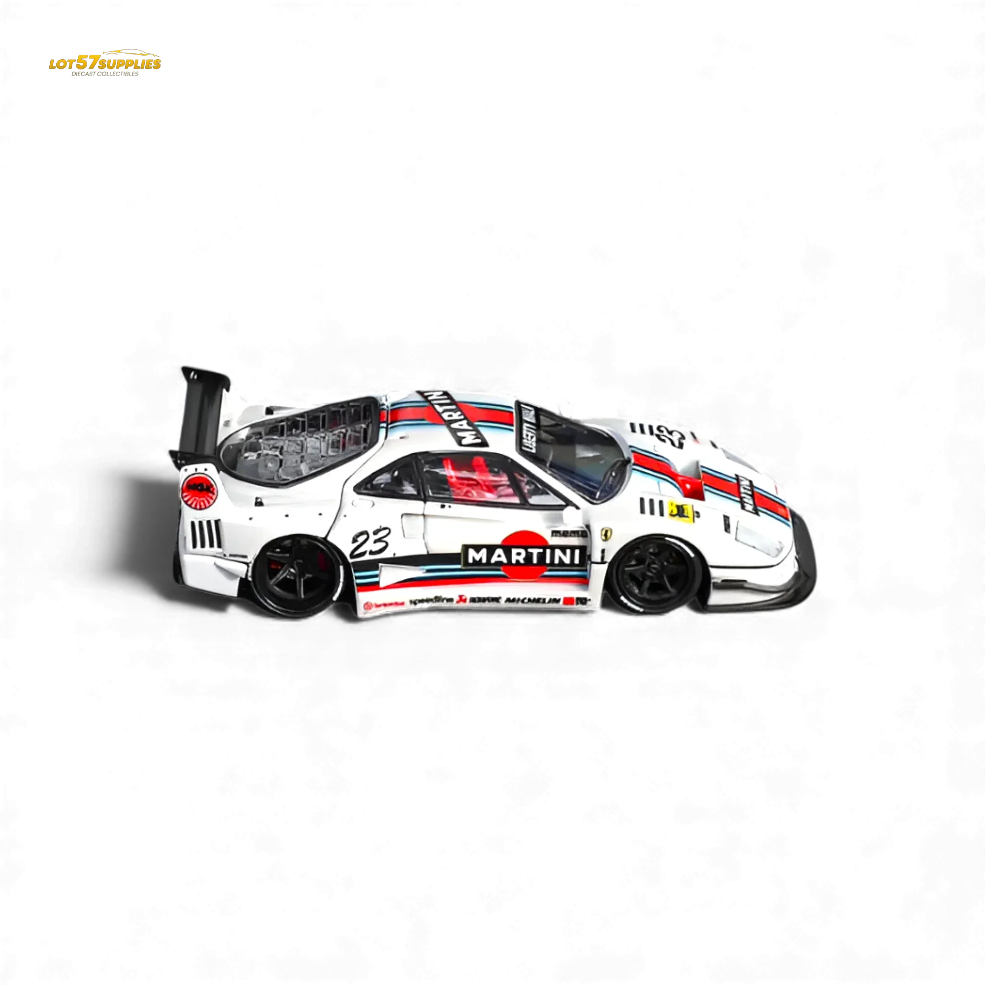 Limited Edition Liberty Walk Ferrari F40 Diecast 1:64 Martini - Image 5