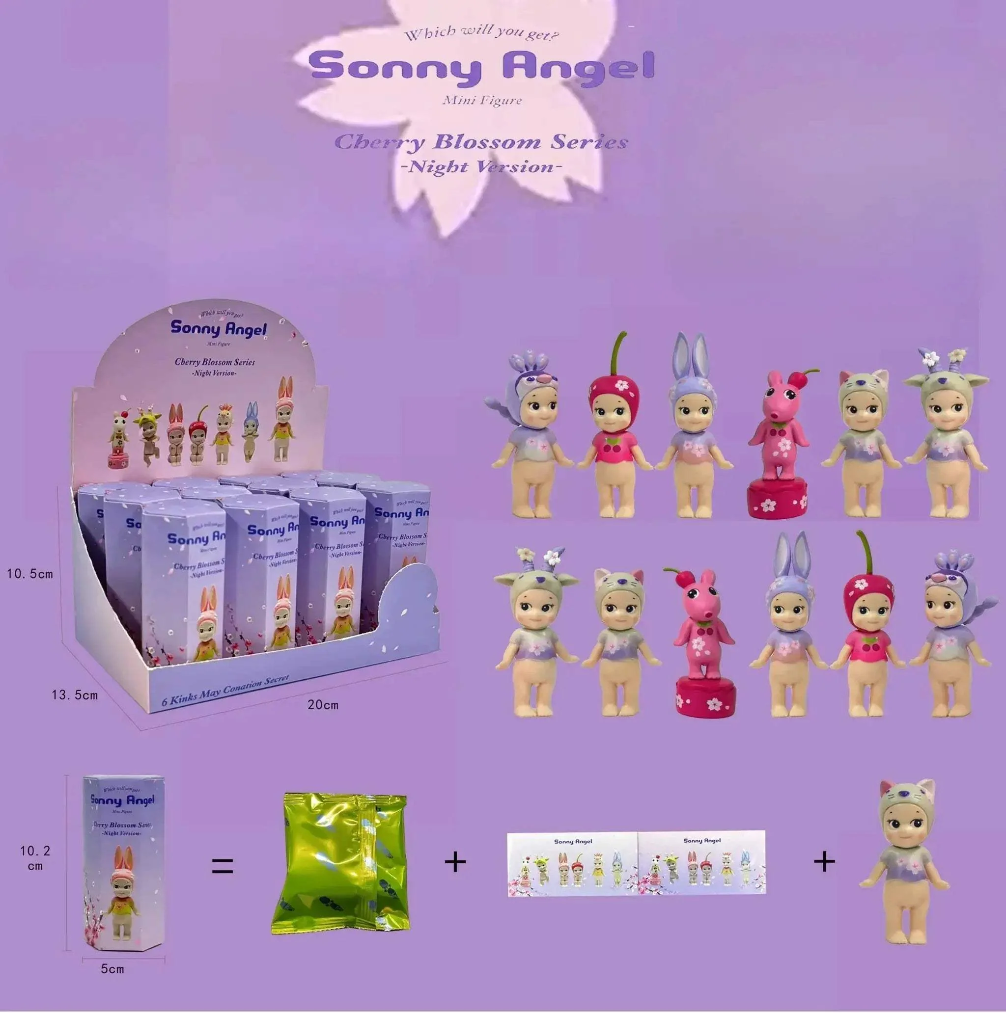 Limited Edition Sonny Angel Cherry Blossom Blind Box Mini Figure - Image 6
