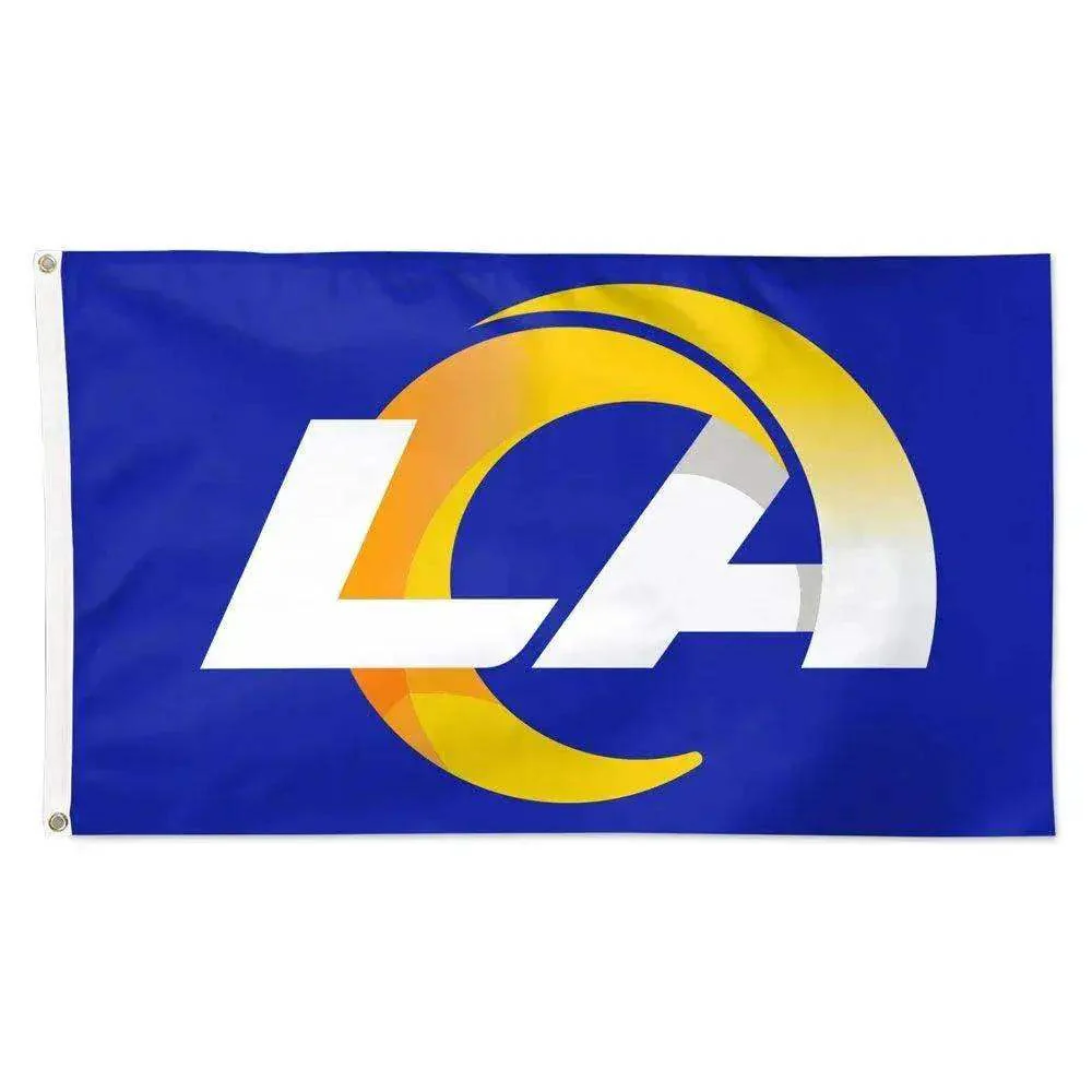 Los Angeles Rams Flag 3x5 Team Banner Durable Outdoor