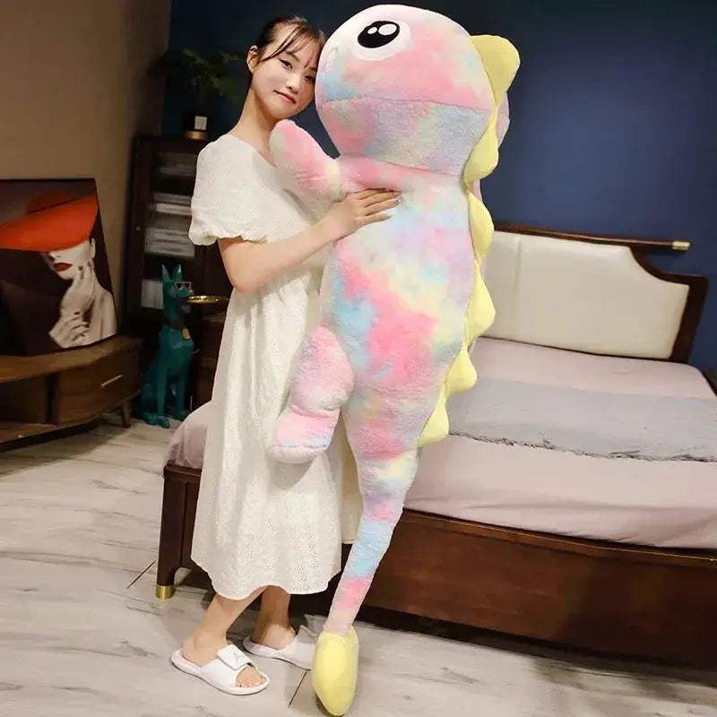 Giant Plush Dinosaur Pillow Cushion Toy Super Soft Bed Companion - Image 5