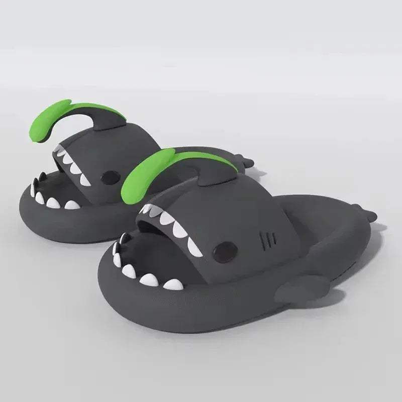 Luminous Shark Slippers Unisex Non Slip EVA Sandals - Image 11