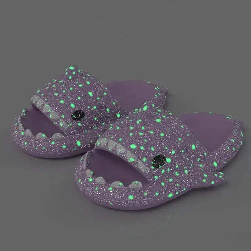 Luminous Shark Slippers Unisex Non Slip EVA Sandals - Image 17