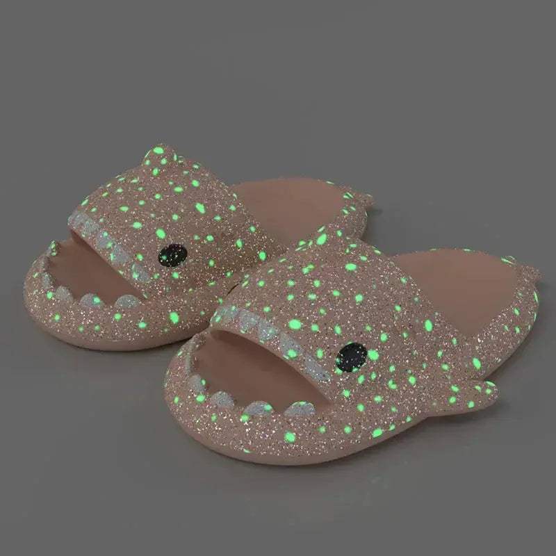 Luminous Shark Slippers Unisex Non Slip EVA Sandals - Image 24