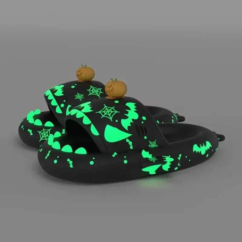 Luminous Shark Slippers Unisex Non Slip EVA Sandals - Image 25