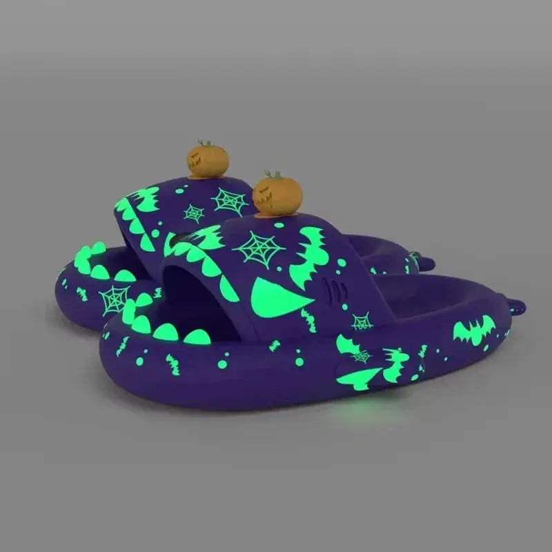 Luminous Shark Slippers Unisex Non Slip EVA Sandals - Image 26