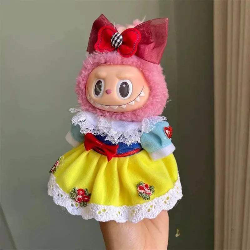 Luxurious Doll Clothes 17cm Labubu Outfit For Collectors - Image 7