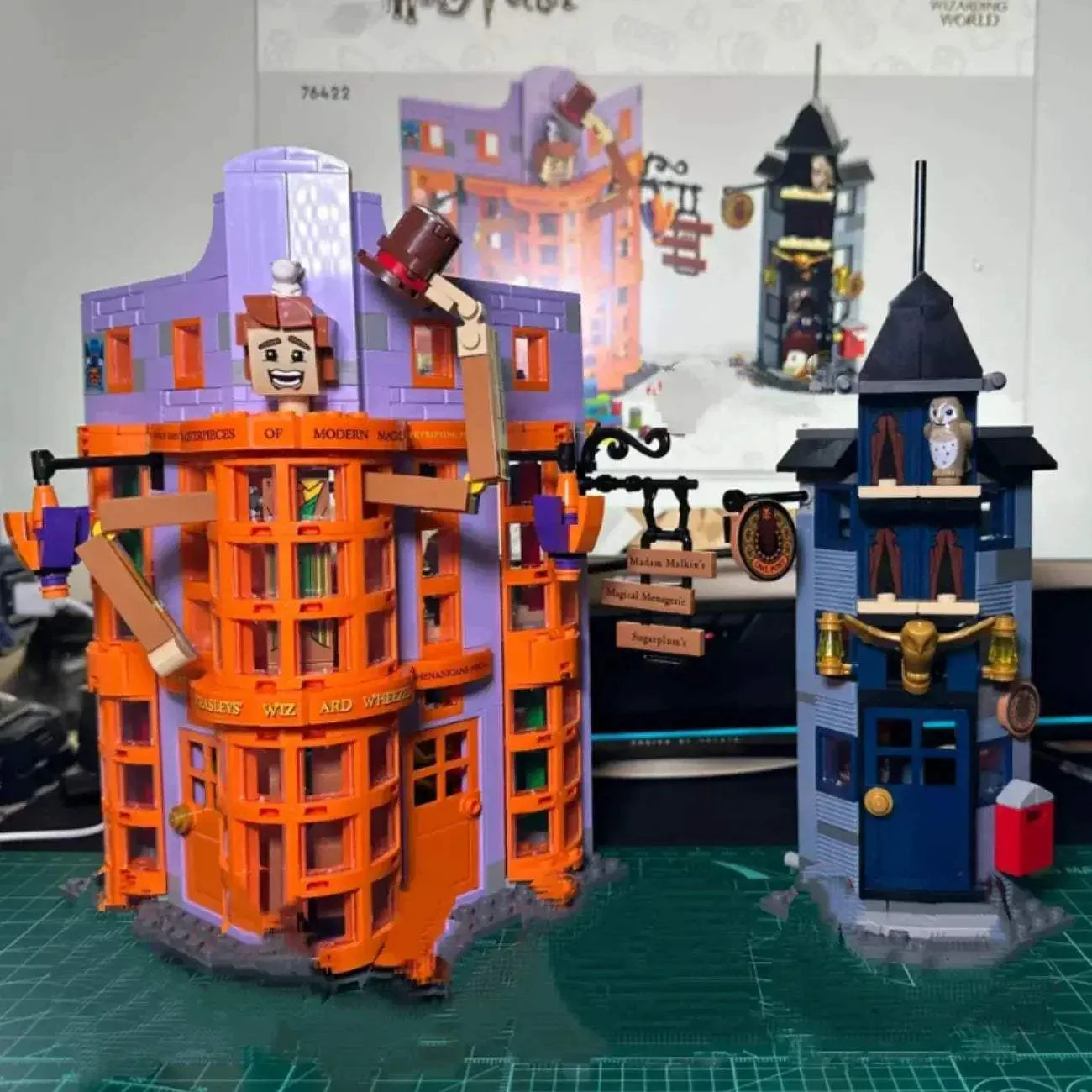Magical Building Blocks Gift Set For Weasley Workshop Decor - Image 4