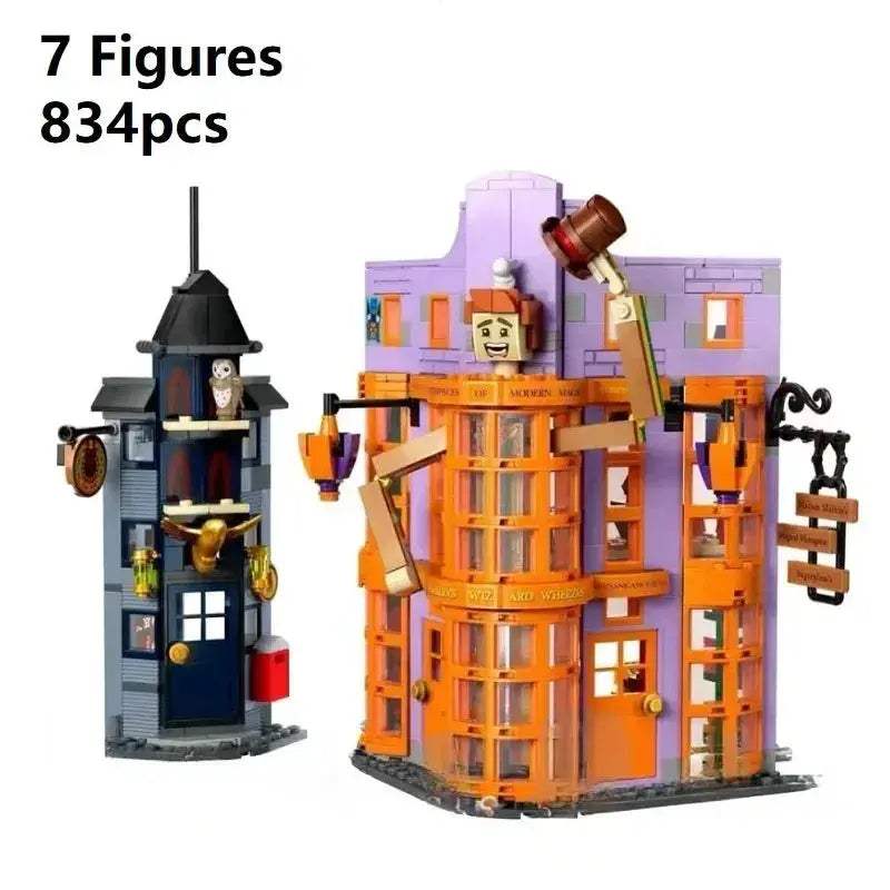 Magical Building Blocks Gift Set For Weasley Workshop Decor - Image 5