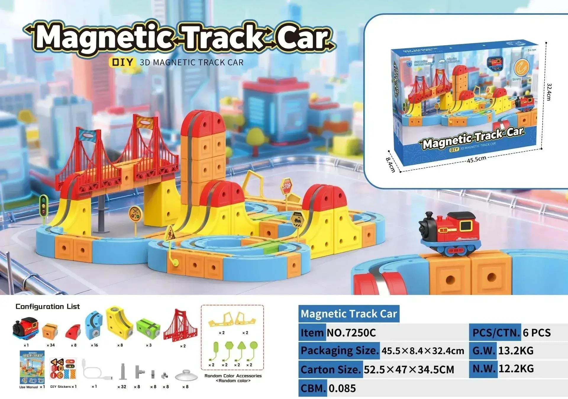 Maglev Train Set Anti Gravity Educational STEM Toy For Kids - Image 9