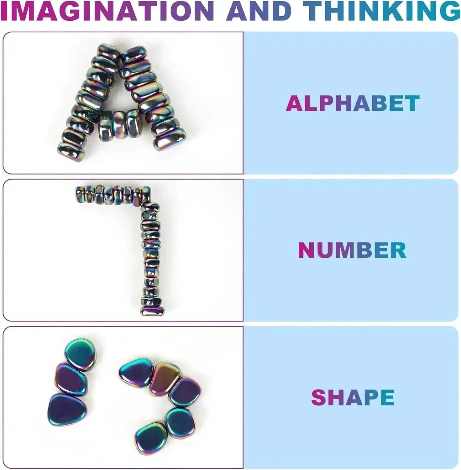 Magnetic Fidget Stones For Stress Relief And Focus - Image 5