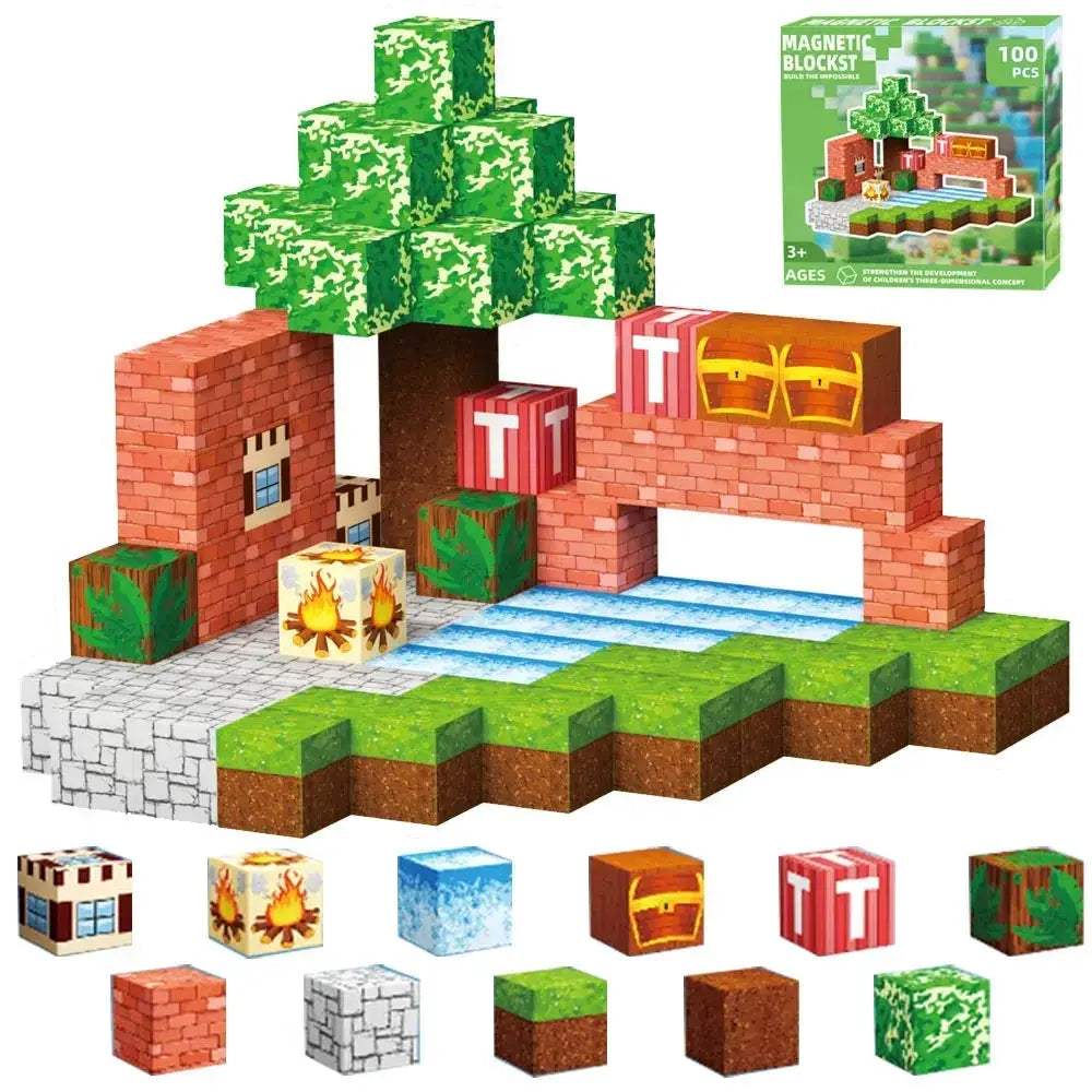 Magnetic Building Blocks Educational Toy For Creative Construction - Image 3