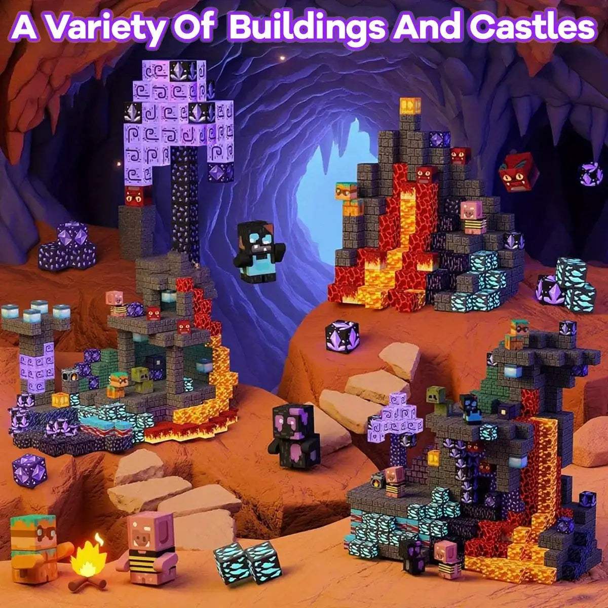 Magnetic Building Blocks Set For STEM Learning And Fun - Image 6