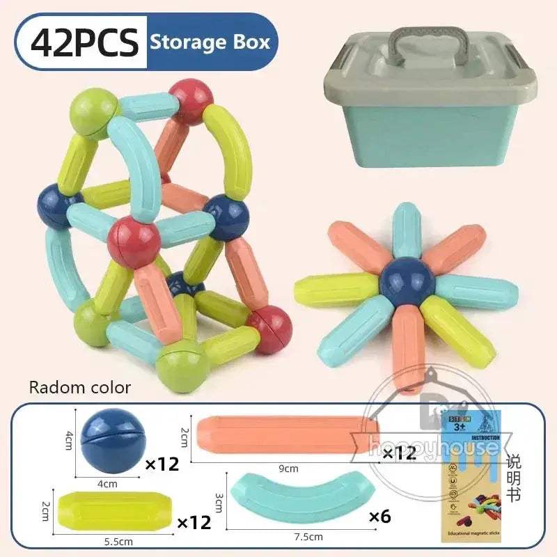 Magnetic Building Blocks For Kids STEM Construction Toys - Image 22