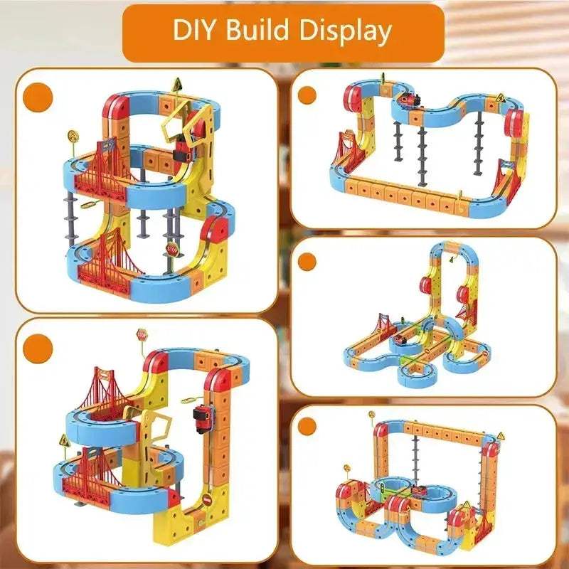 Magnetic Train Set For Kids Educational STEM Building Toy - Image 4