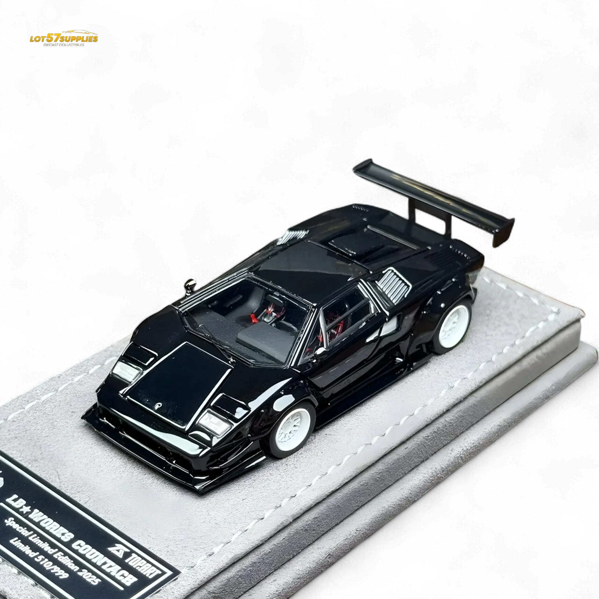 Malaysia Exclusive Liberty Walk Lamborghini Countach LBWK 1 64 Scale - Image 2