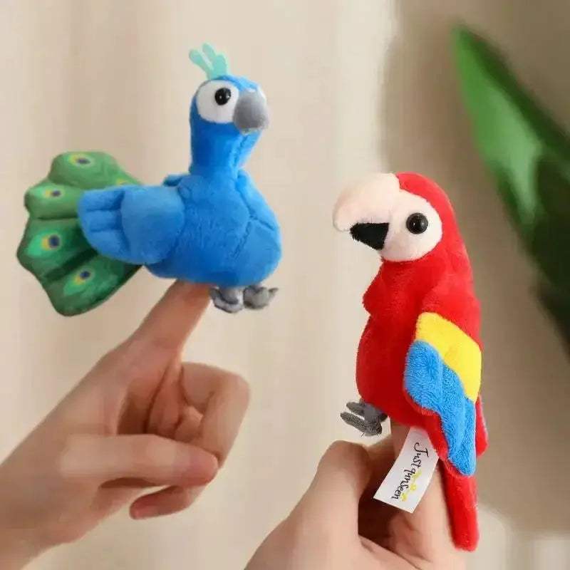 Marine Animal Finger Puppet Plush Toy 9cm Handmade