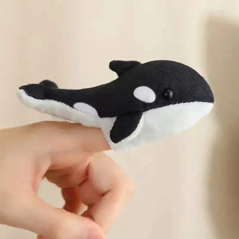 Marine Animal Finger Puppet Plush Toy 9cm Handmade - Image 14