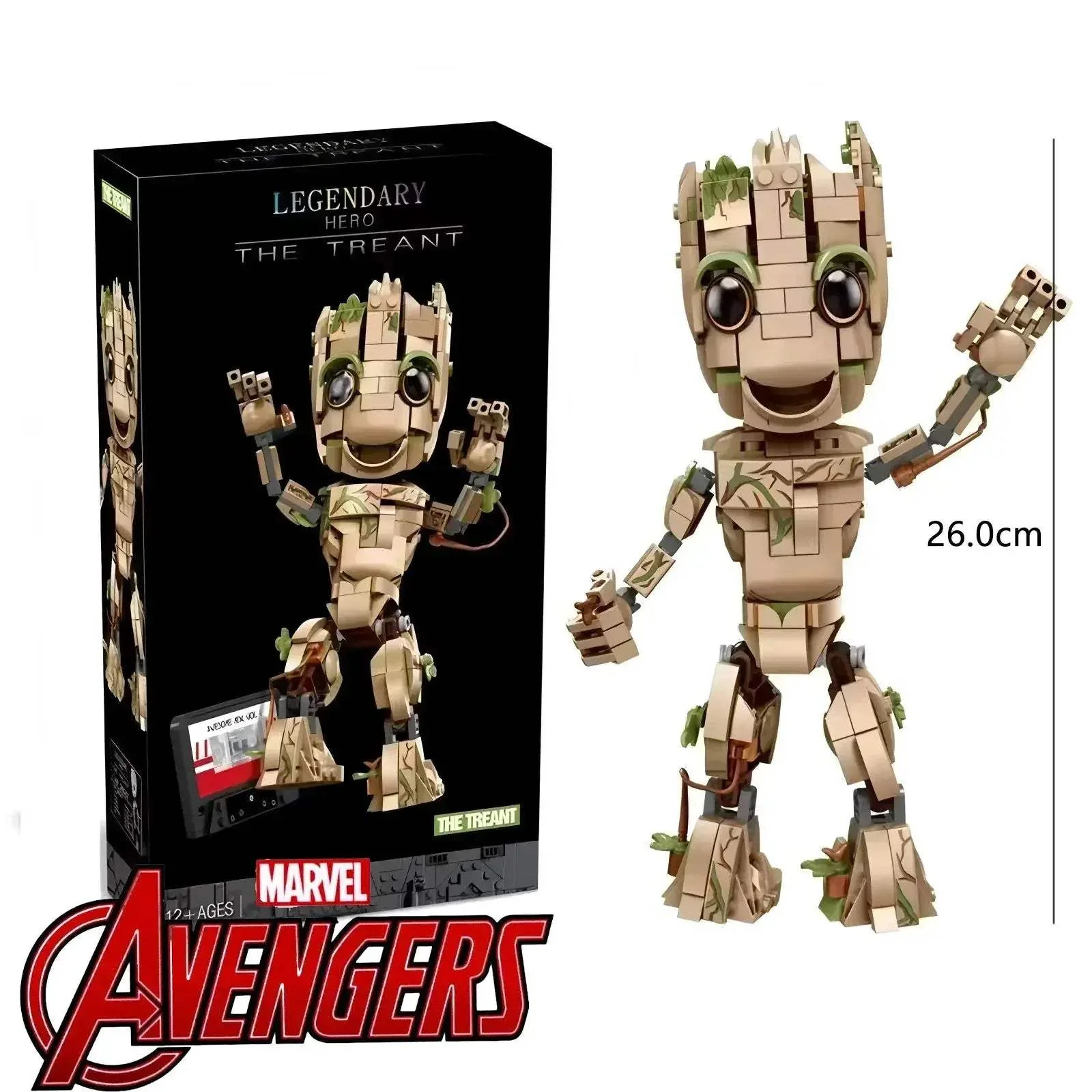 Marvel Avengers Building Blocks Iron Man Spider Man Set - Image 6