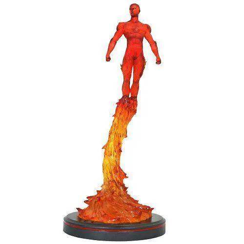 Marvel Premier Collection Comic Human Torch Statue - Image 4
