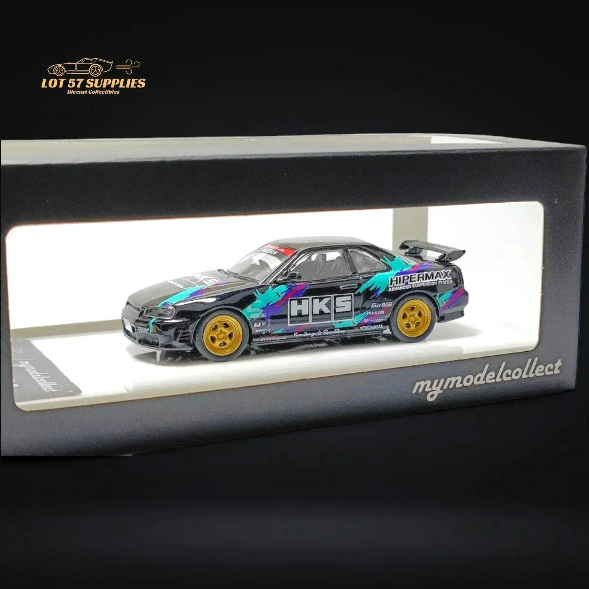 MC Nissan Skyline R34 HKS Livery 1:64