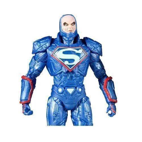 McFarlane Toys DC Multiverse Lex Luthor Blue Power Suit Justice League: The Darkseid War 7-Inch Scale Action Figure - Image 3