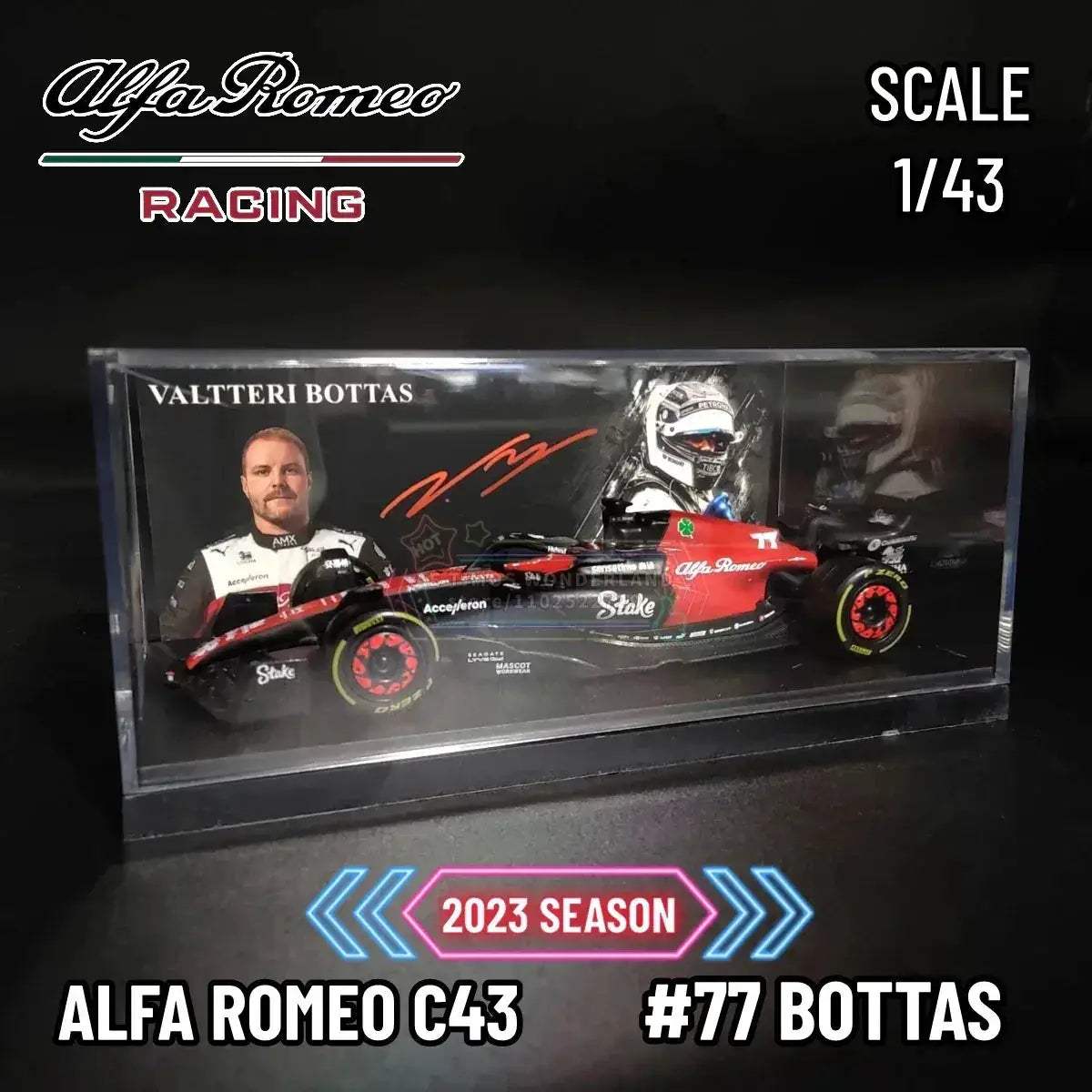 McLaren MCL60 F1 Diecast Model 1:43 Scale With Signature Display - Image 14