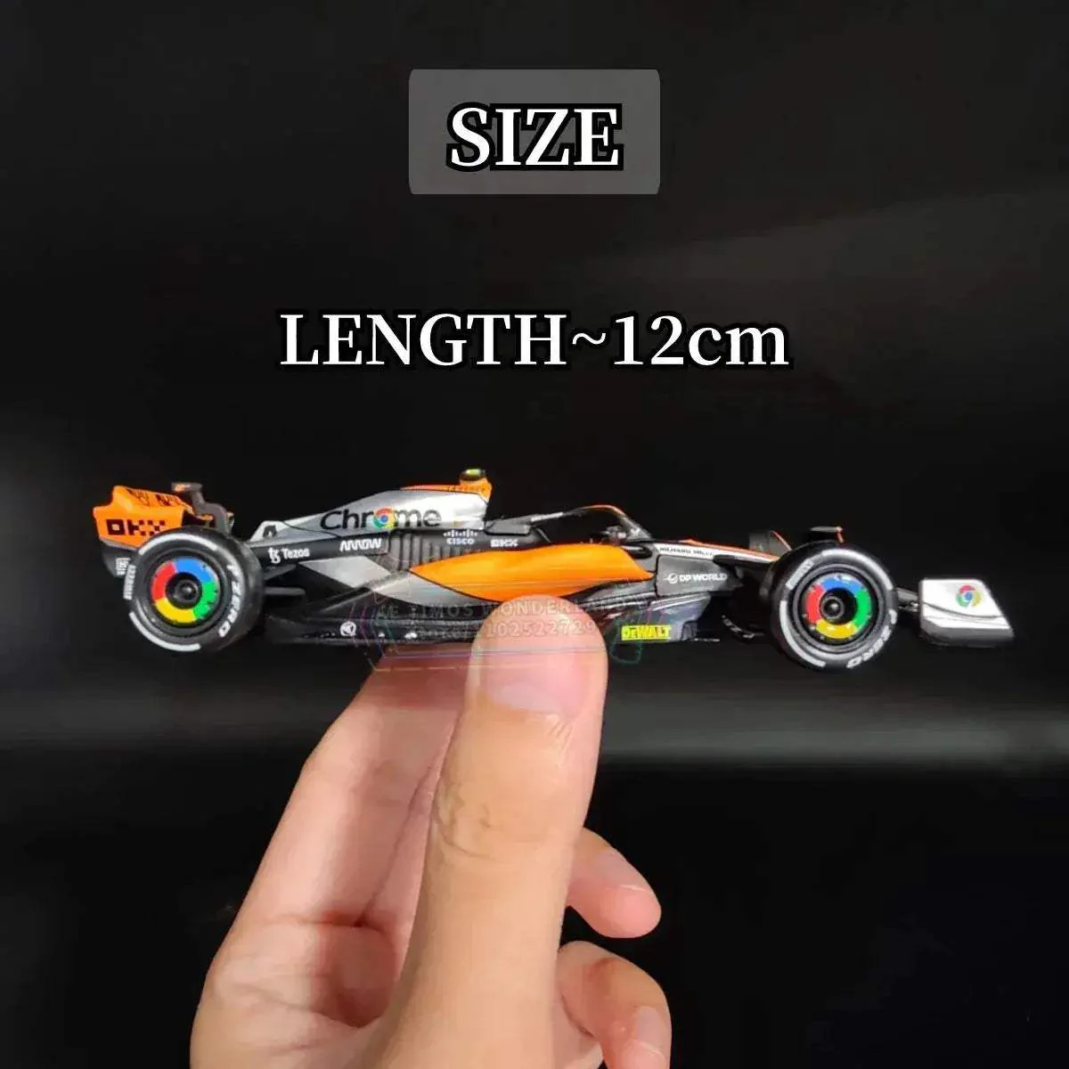 McLaren MCL60 F1 Diecast Model 1:43 Scale With Signature Display - Image 2