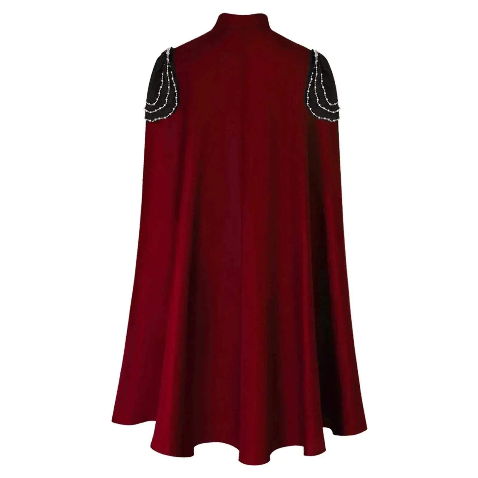 Medieval Warrior King Long Maxi Cloak Cosplay Cape Halloween - Image 5