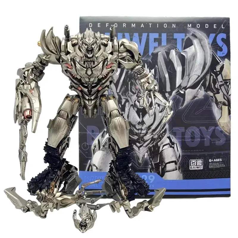 Megatron Action Figure, Transformers Tank Transformation Galvatron Anime Figurines Decepticon - Image 20