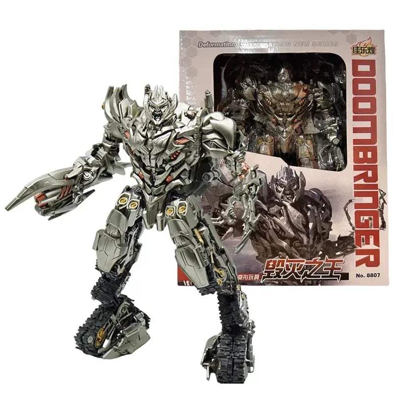 Megatron Action Figure, Transformers Tank Transformation Galvatron Anime Figurines Decepticon - Image 21