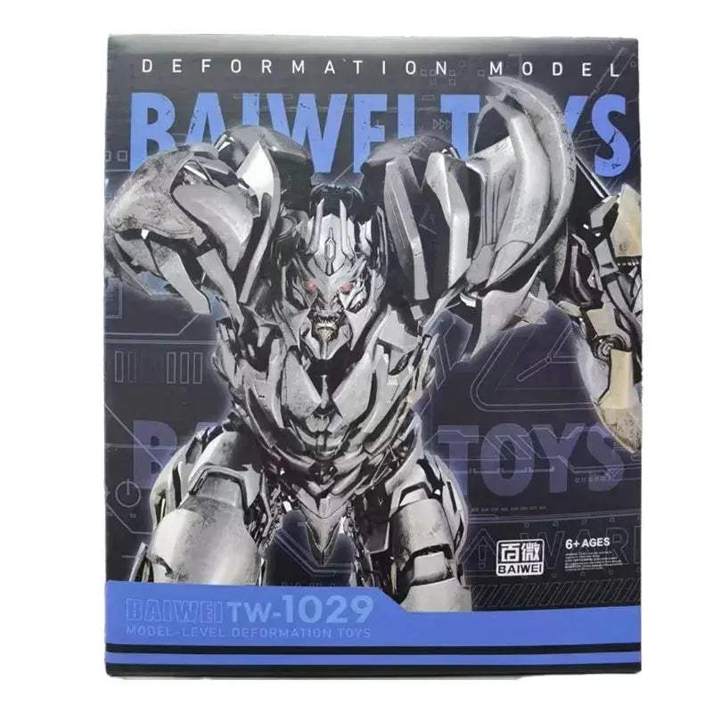 Megatron Action Figure, Transformers Tank Transformation Galvatron Anime Figurines Decepticon - Image 6