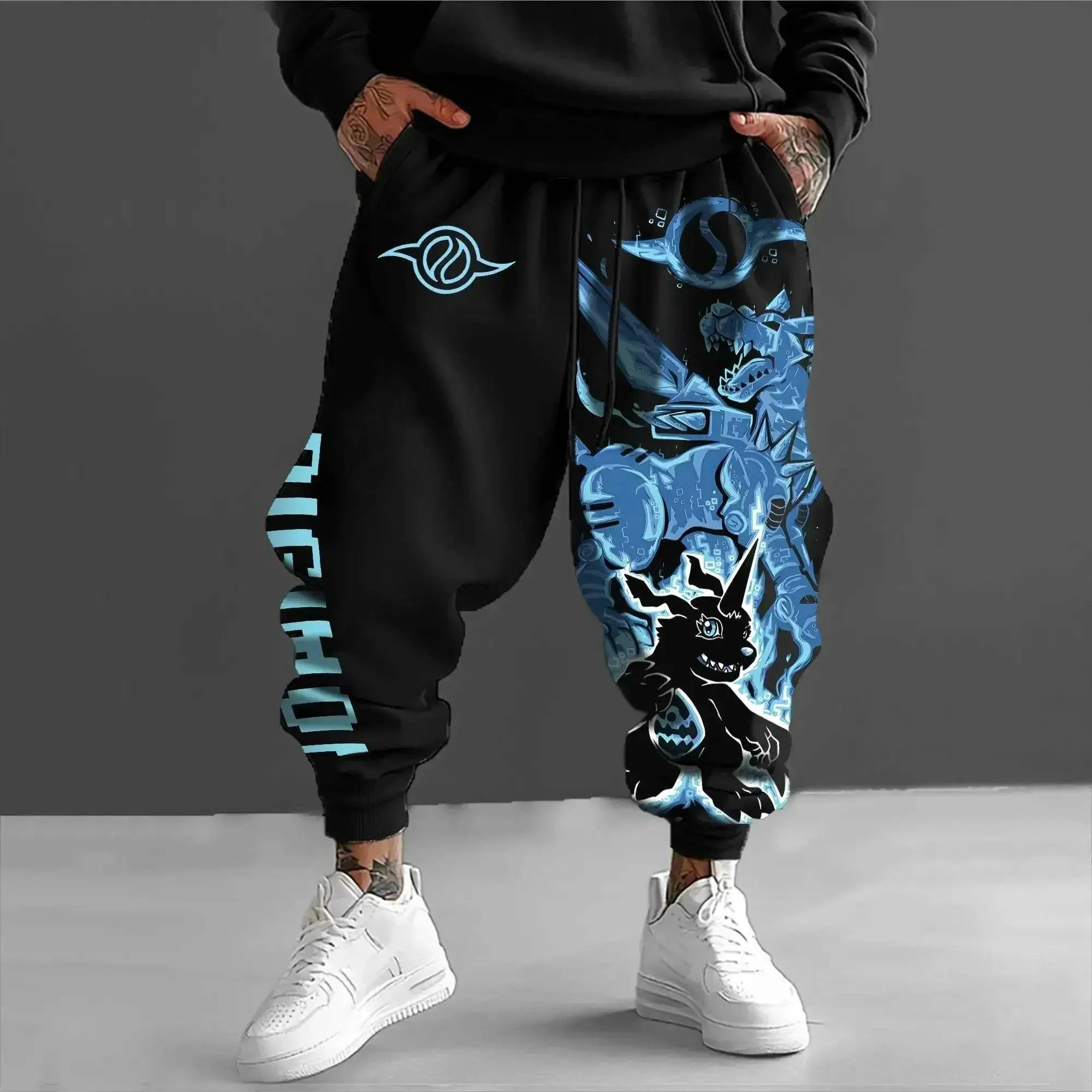 Digimon Anime Jogger Sweatpants Unisex Premium Cotton - Image 12