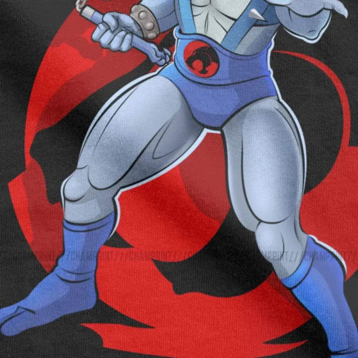 Panthro Thundercats Pure Cotton T Shirt Men Retro Graphic - Image 5