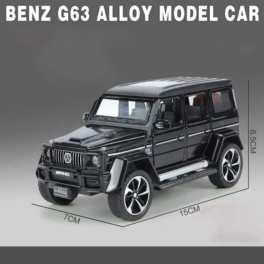 Mercedes Benz G63 1:32 Diecast Metal Model Car With Sound And Light - Image 10