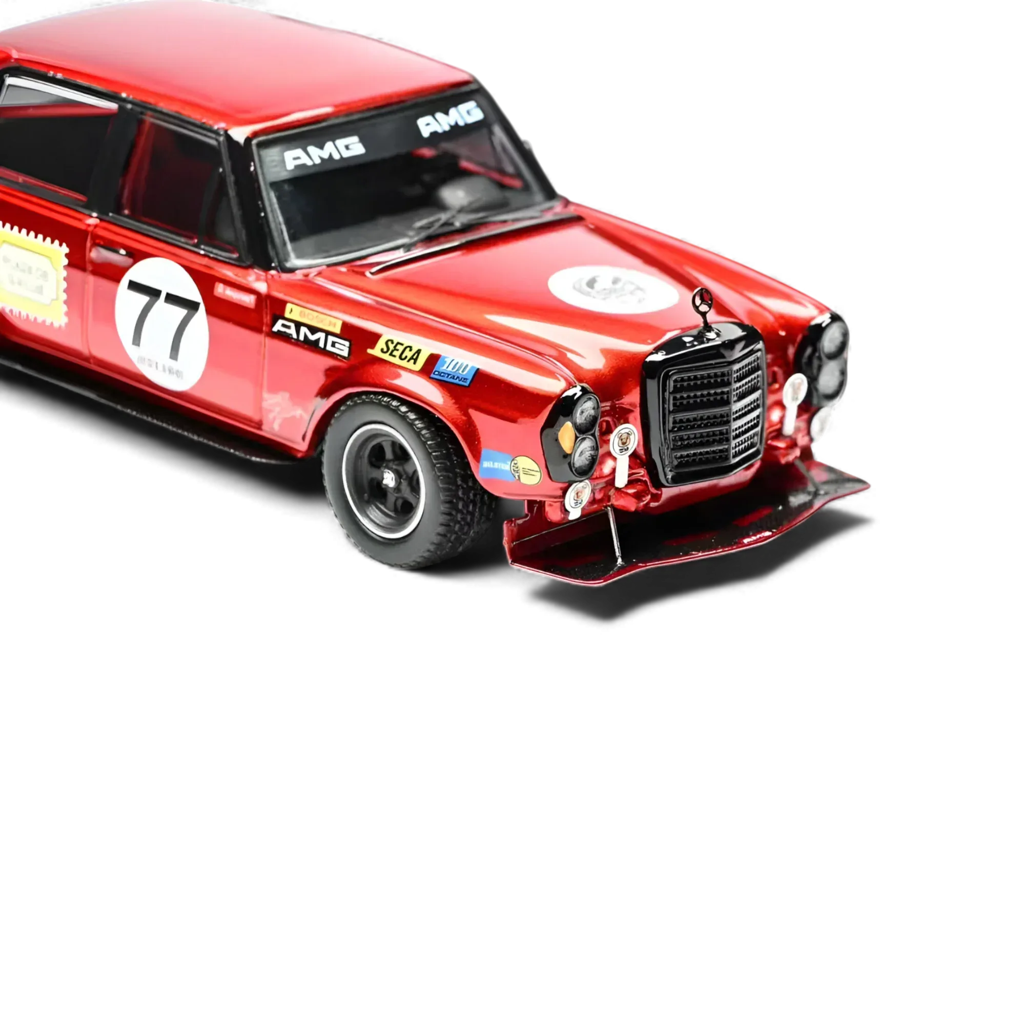 Mercedes Benz W205 C63 Diecast 1 64 Red Pig Tribute - Image 5