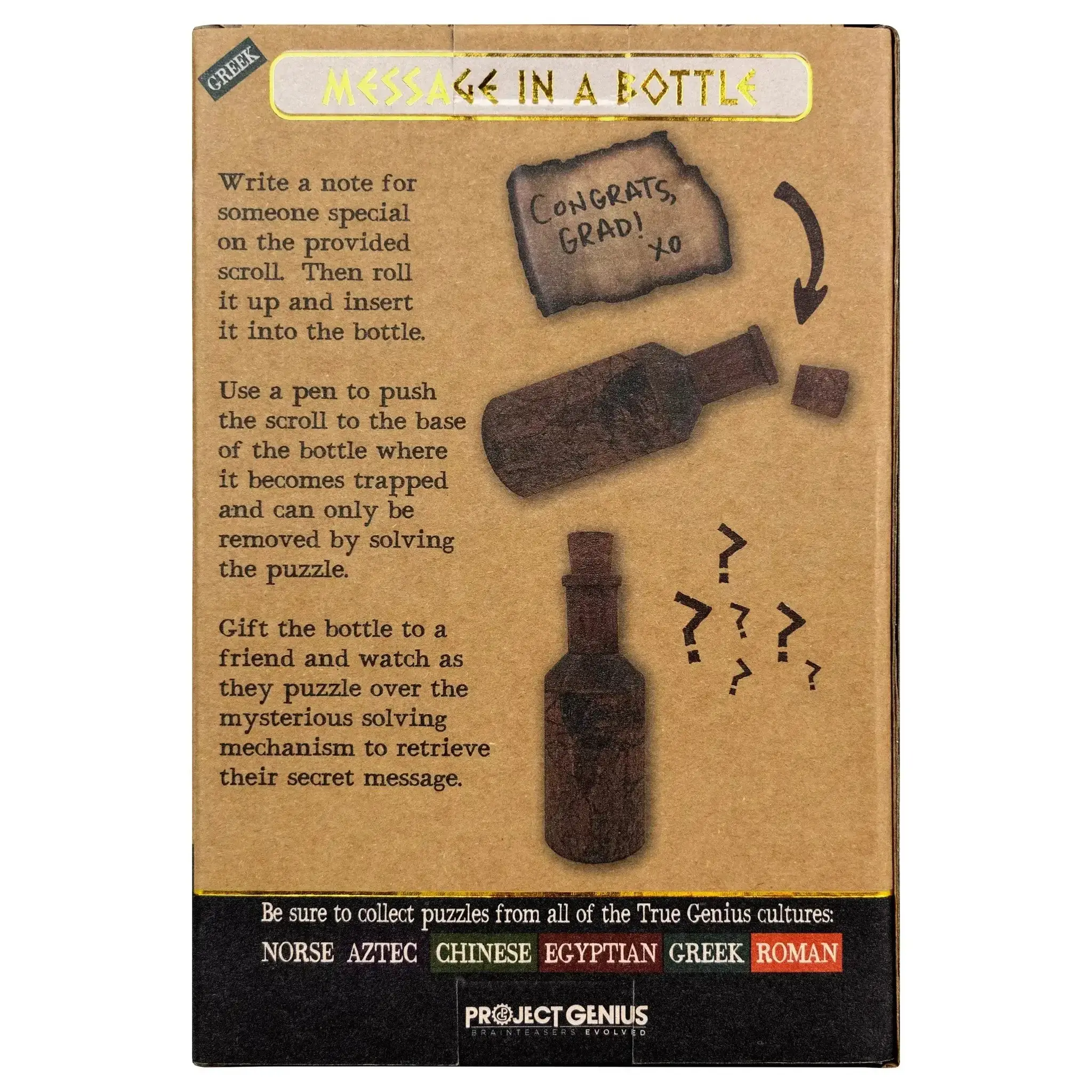 Message in a Bottle - Secret Puzzle Box - Image 8