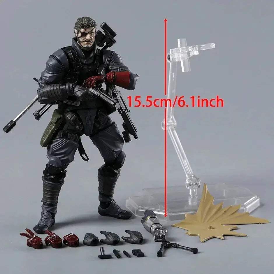 Metal Gear Solid 5 Venom Snake Action Figure PVC 6.1 Inch Desktop Model Unisex Finished Goods - Image 6
