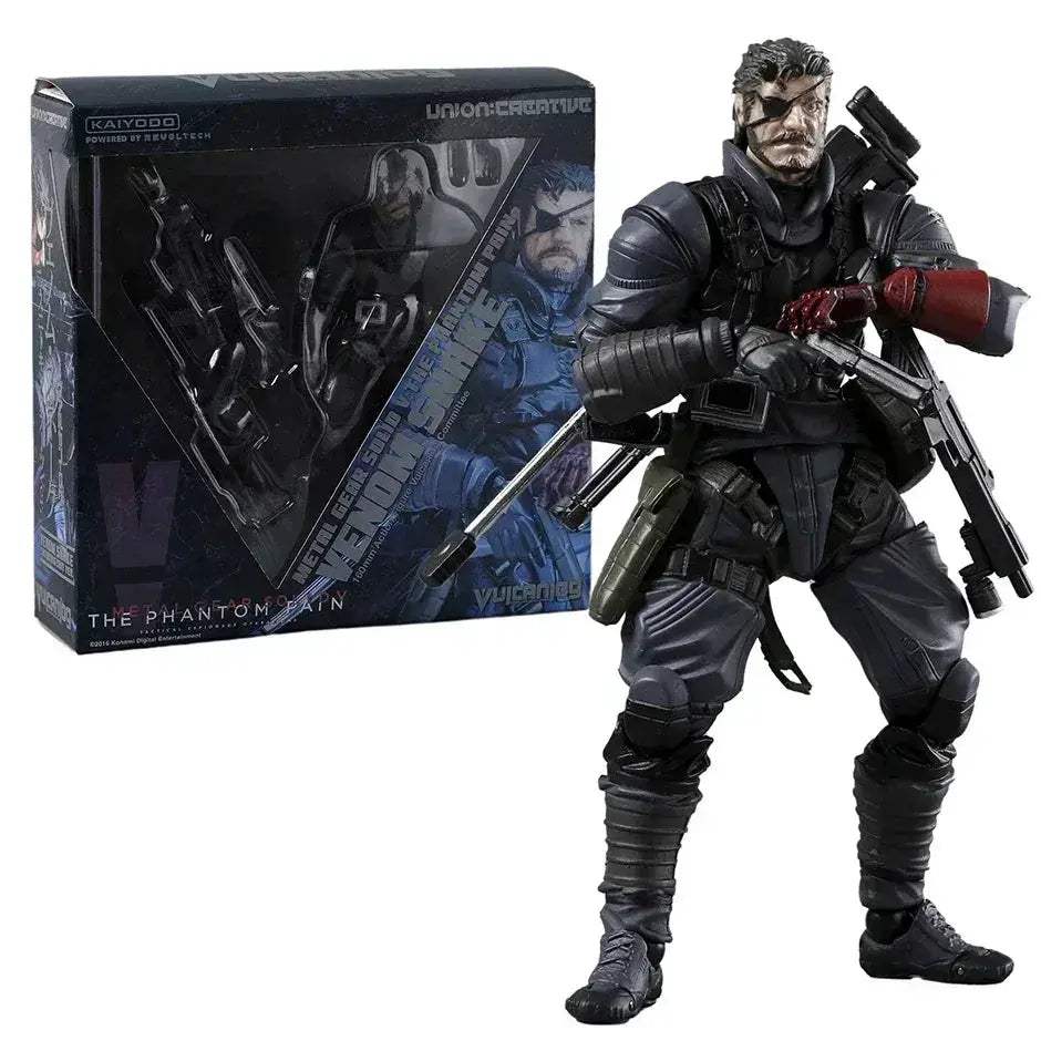 Metal Gear Solid 5 Venom Snake Action Figure PVC 6.1 Inch Desktop Model Unisex Finished Goods - Image 7