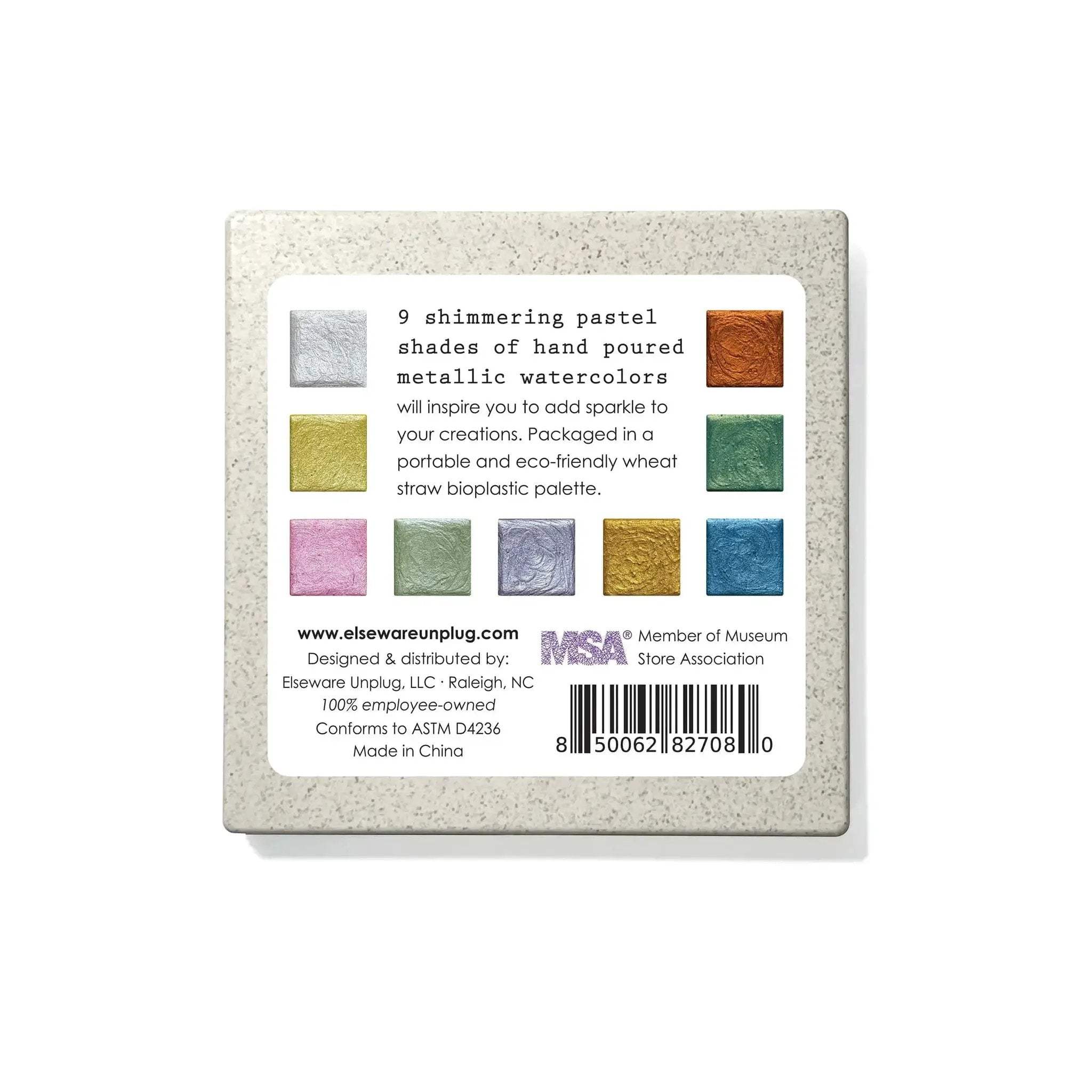 Metallic Watercolors – Wheat Straw Palette - Image 4