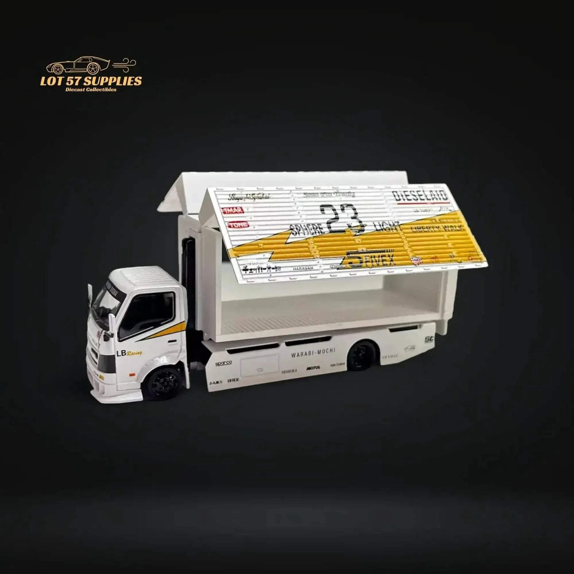 MicroTurbo Hino 300 LBWK Silhouette Lighting #23 1:64 - Image 2