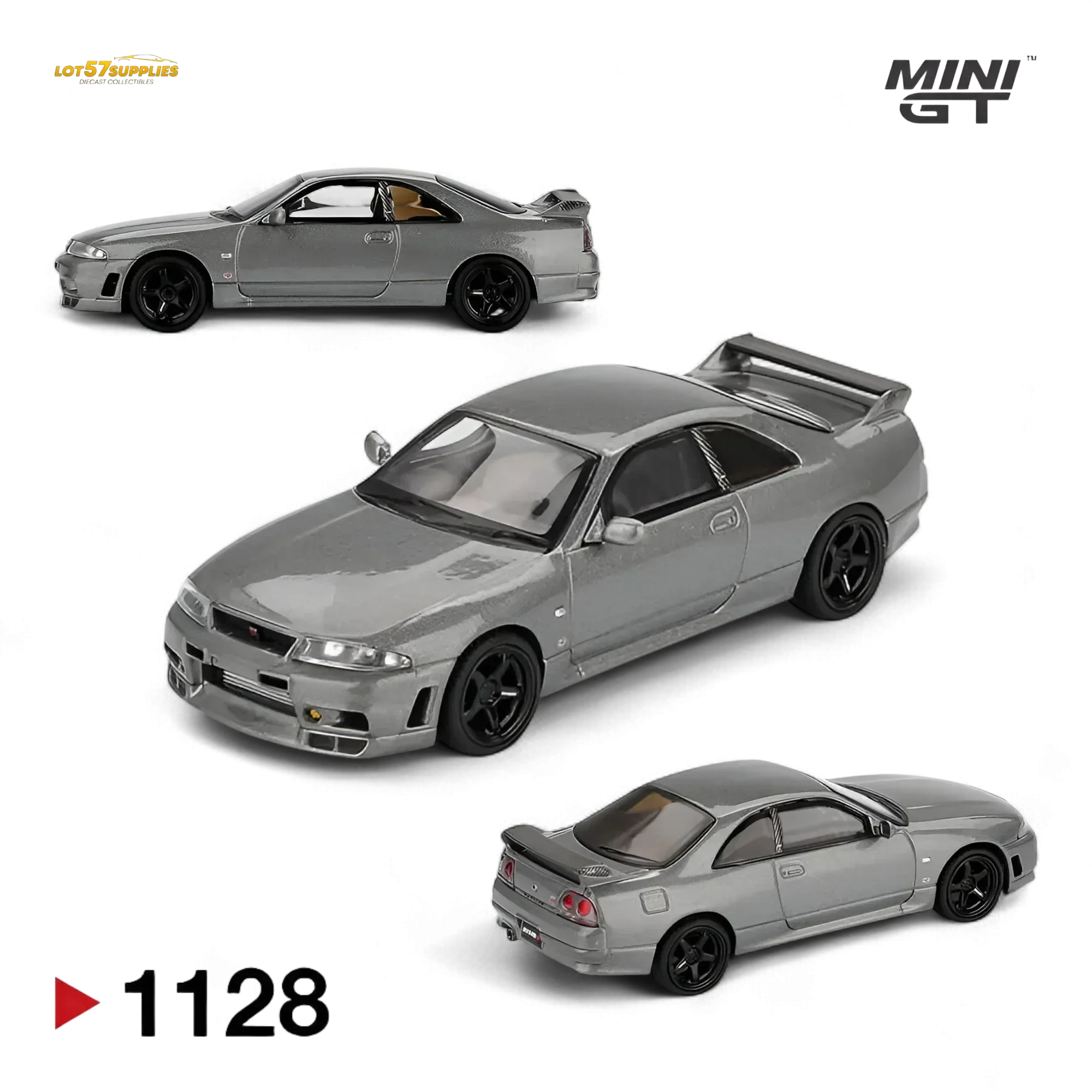 Mini GT Nissan Skyline GTR NISMO BCNR33 CRS 1:64 Diecast