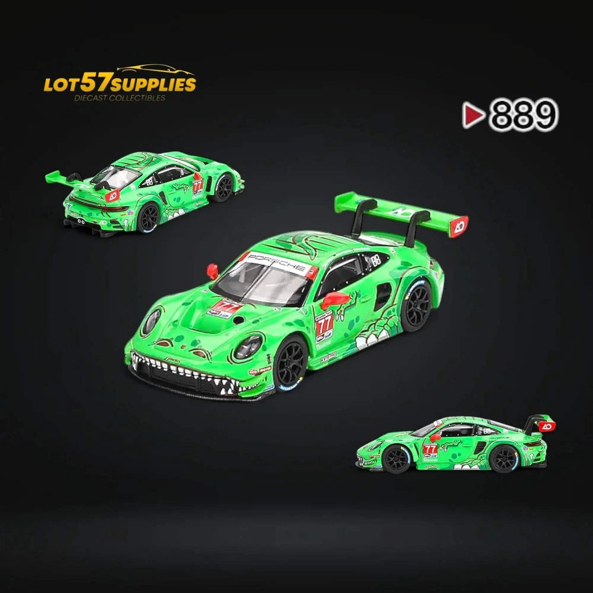 Mini GT Porsche 911 GT3 R Diecast Model Premium Edition