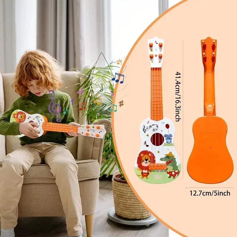 Mini Kids Ukulele Toy Educational Music Instrument For Early Learning