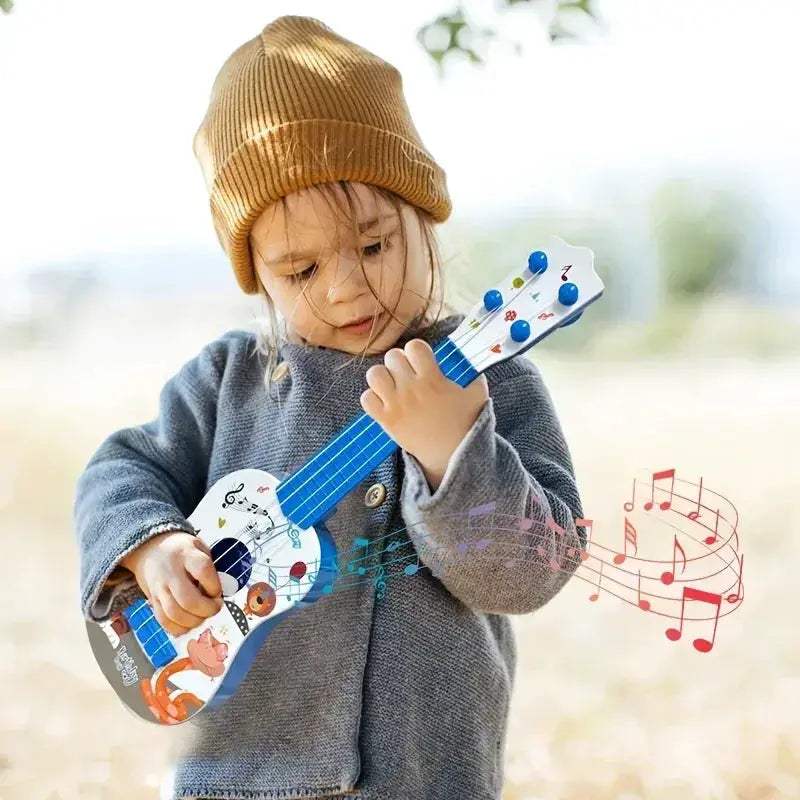 Mini Kids Ukulele Toy Educational Music Instrument For Early Learning - Image 2