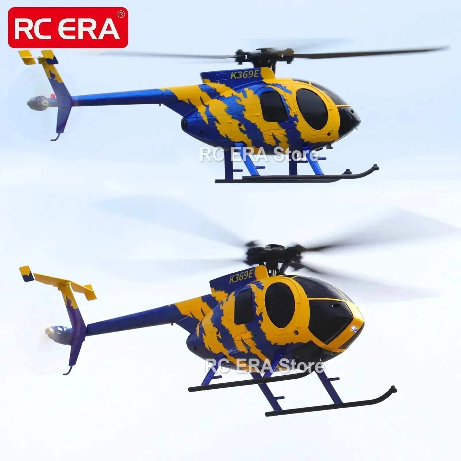Mini MD500 RC Helicopter With Optical Flow Stabilization