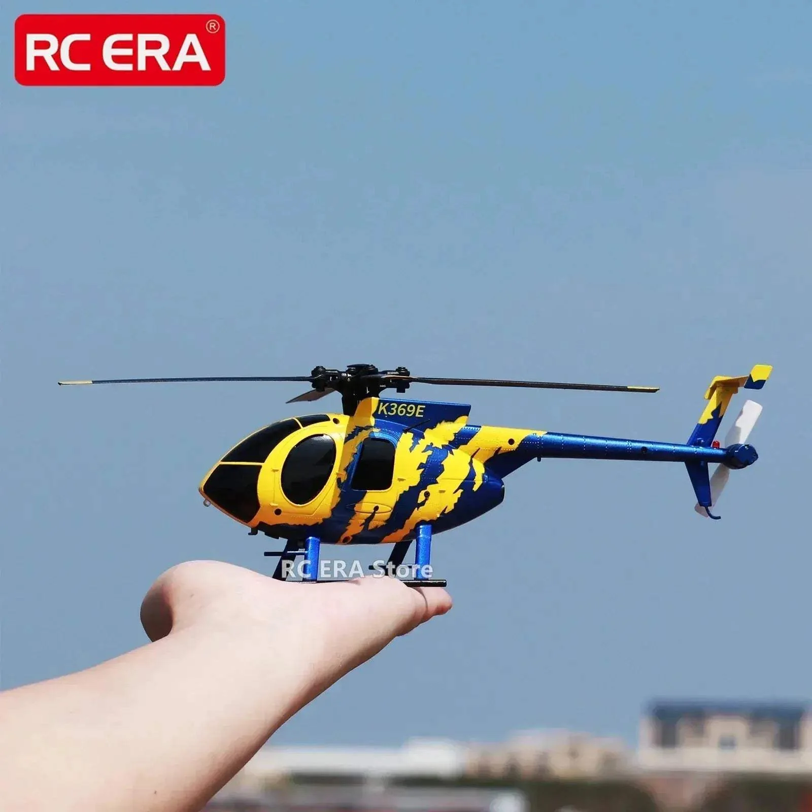 Mini MD500 RC Helicopter With Optical Flow Stabilization - Image 2