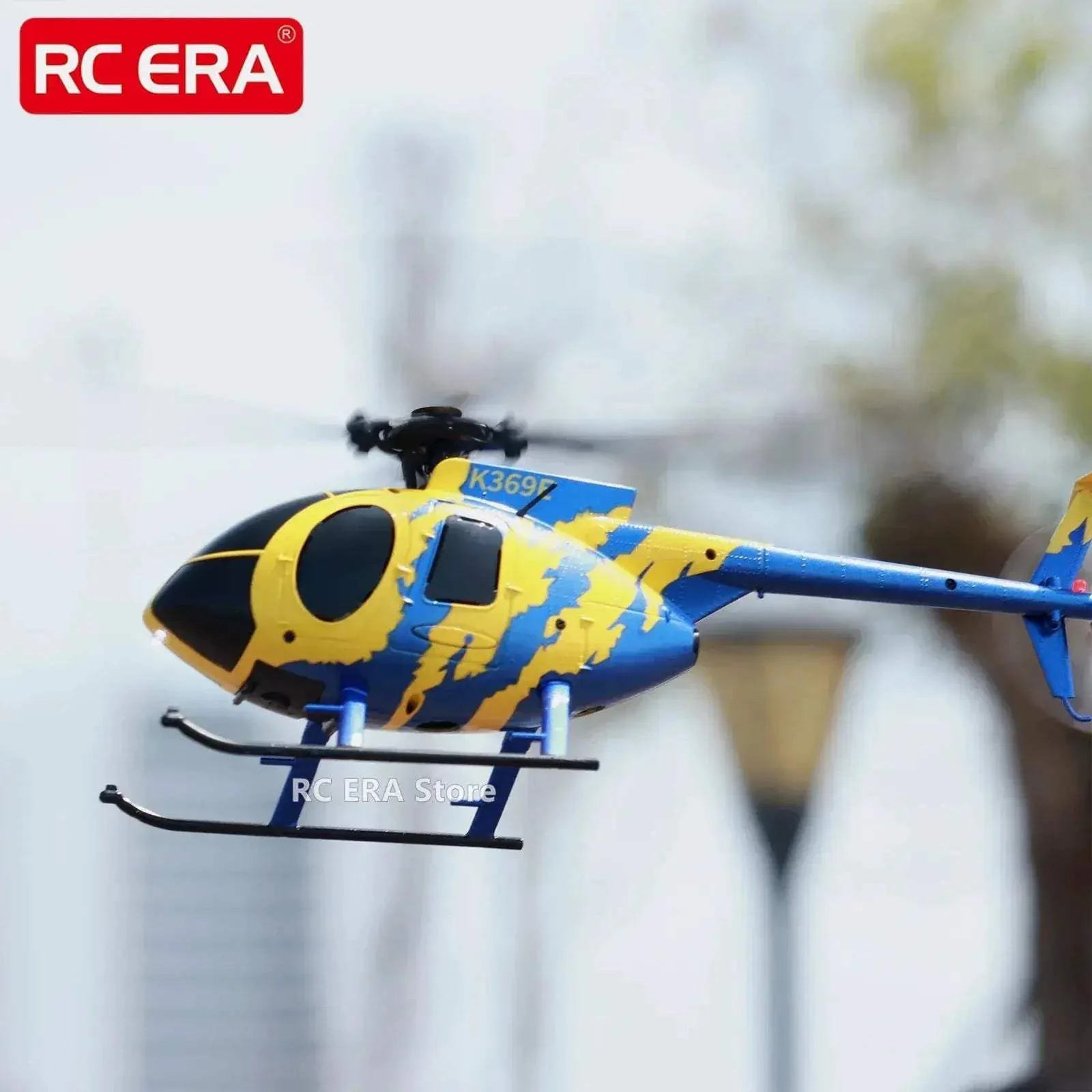 Mini MD500 RC Helicopter With Optical Flow Stabilization - Image 3