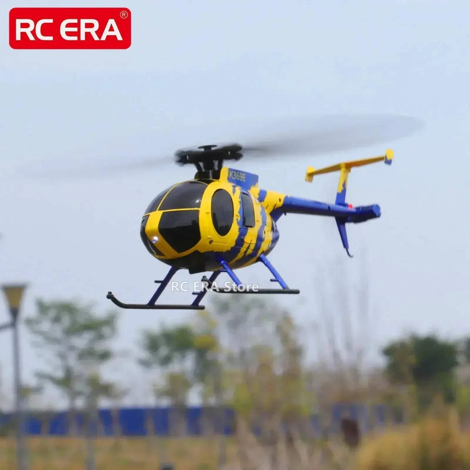Mini MD500 RC Helicopter With Optical Flow Stabilization - Image 4