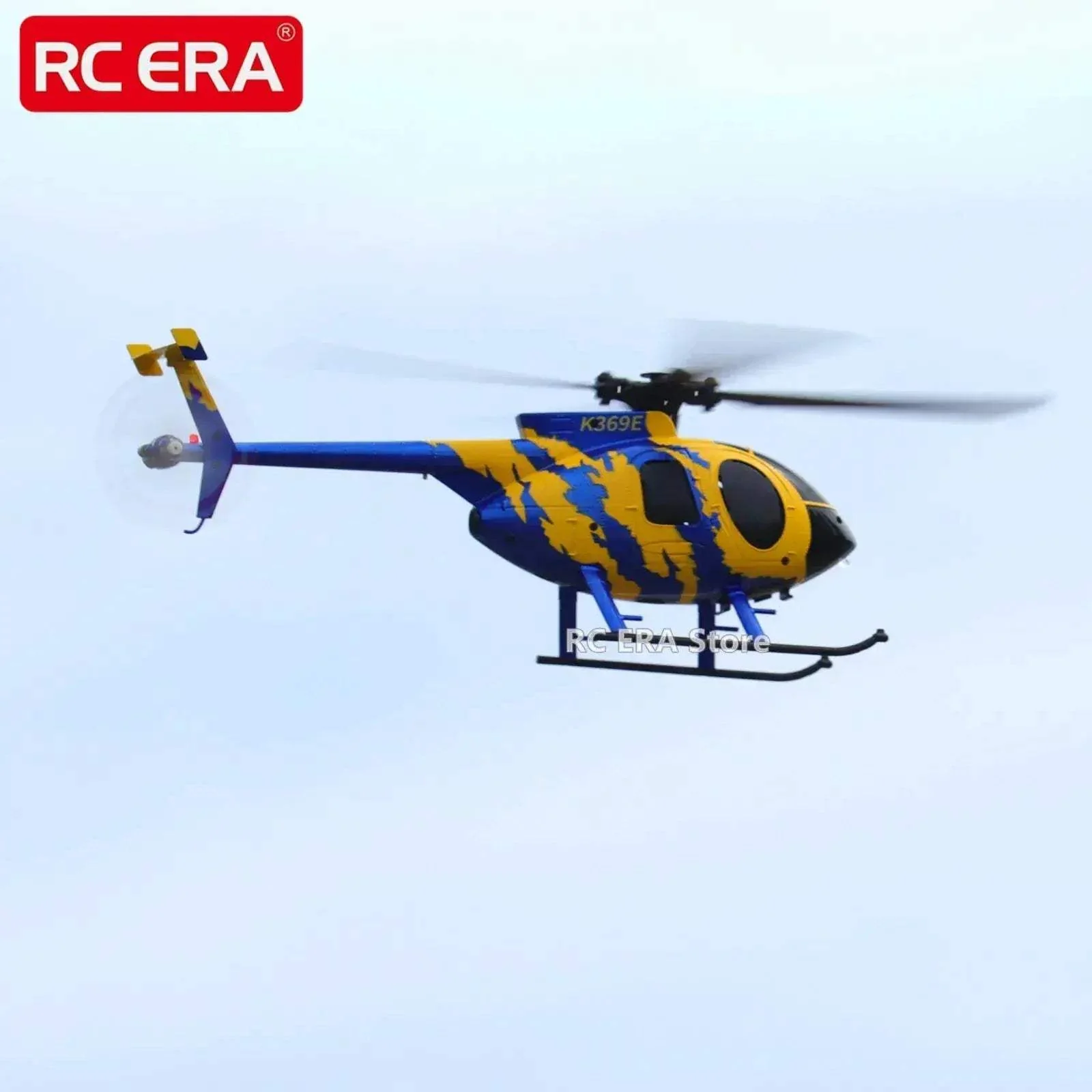 Mini MD500 RC Helicopter With Optical Flow Stabilization - Image 5